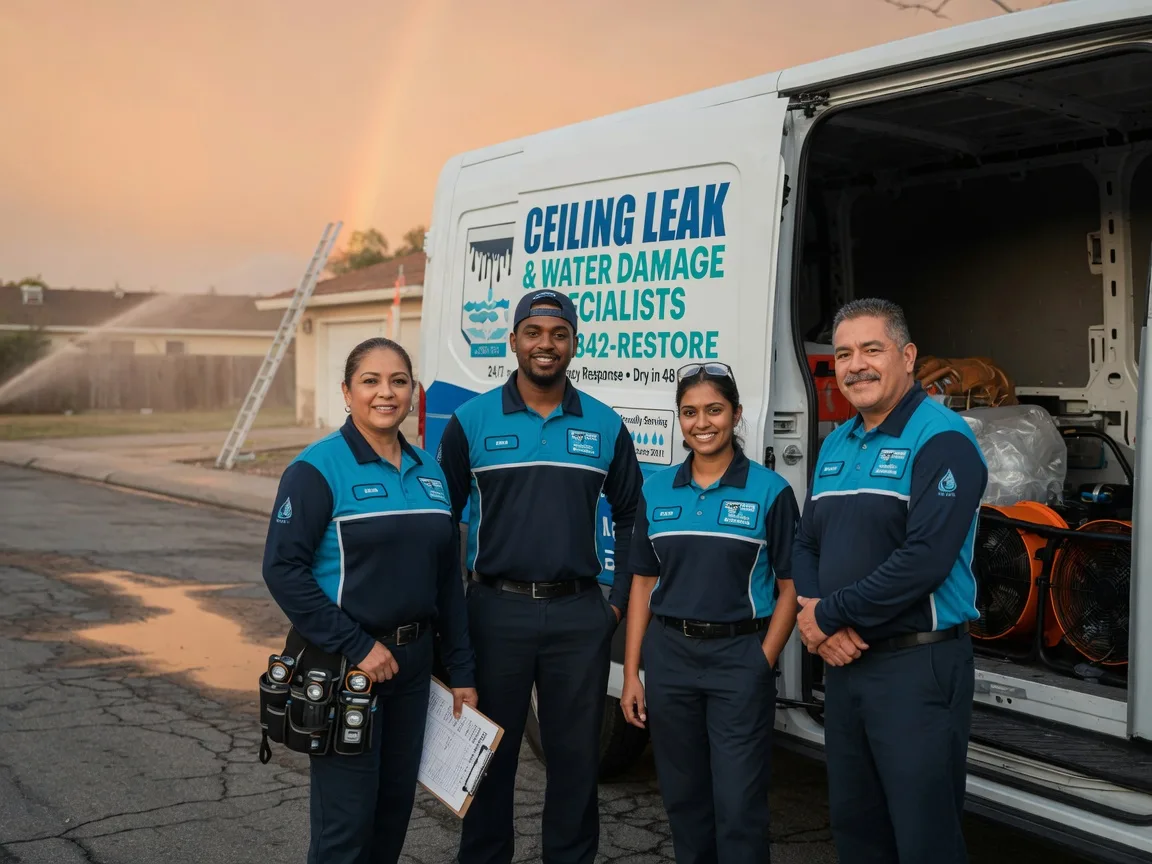 Ceiling Leak Cleanup company in Whittier, NC